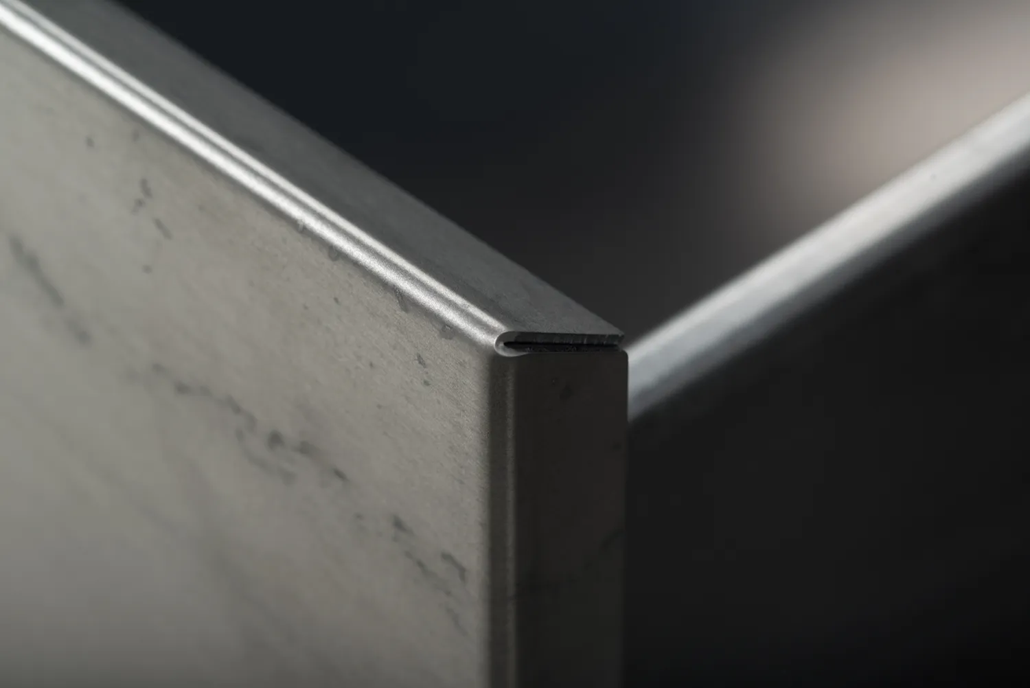 Sider — stone and steel kitchen island, view 16
