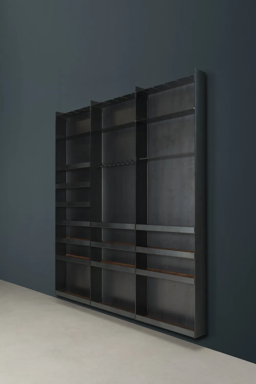 Sider — stone and steel kitchen island, view 36